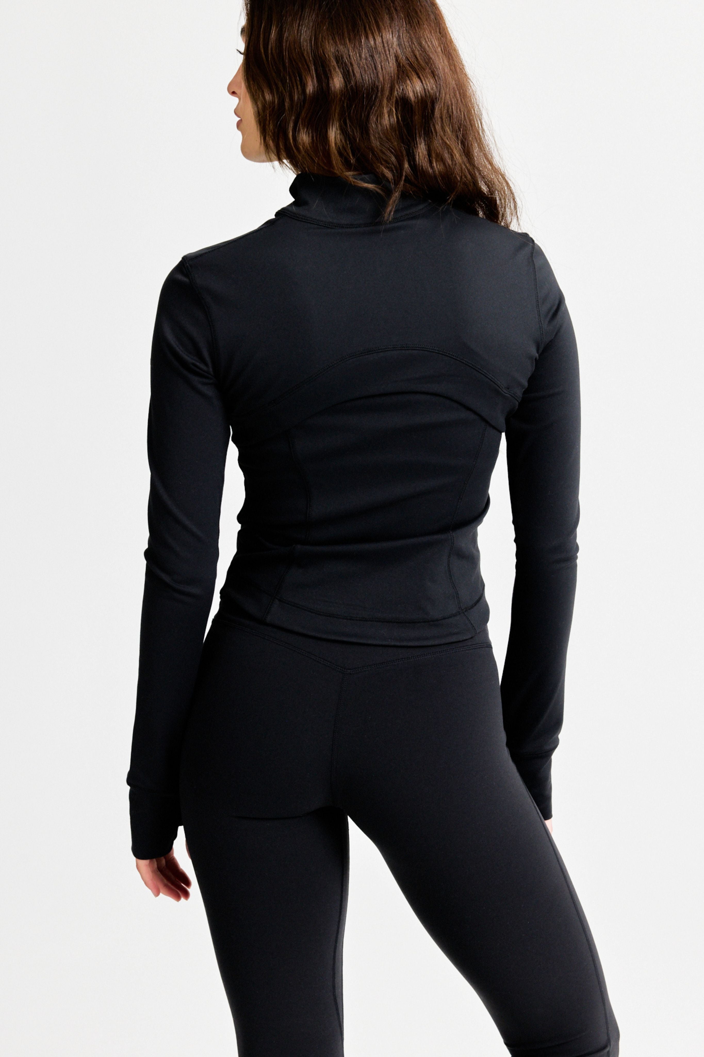 Sculptluxe® Zip Jacket - Black